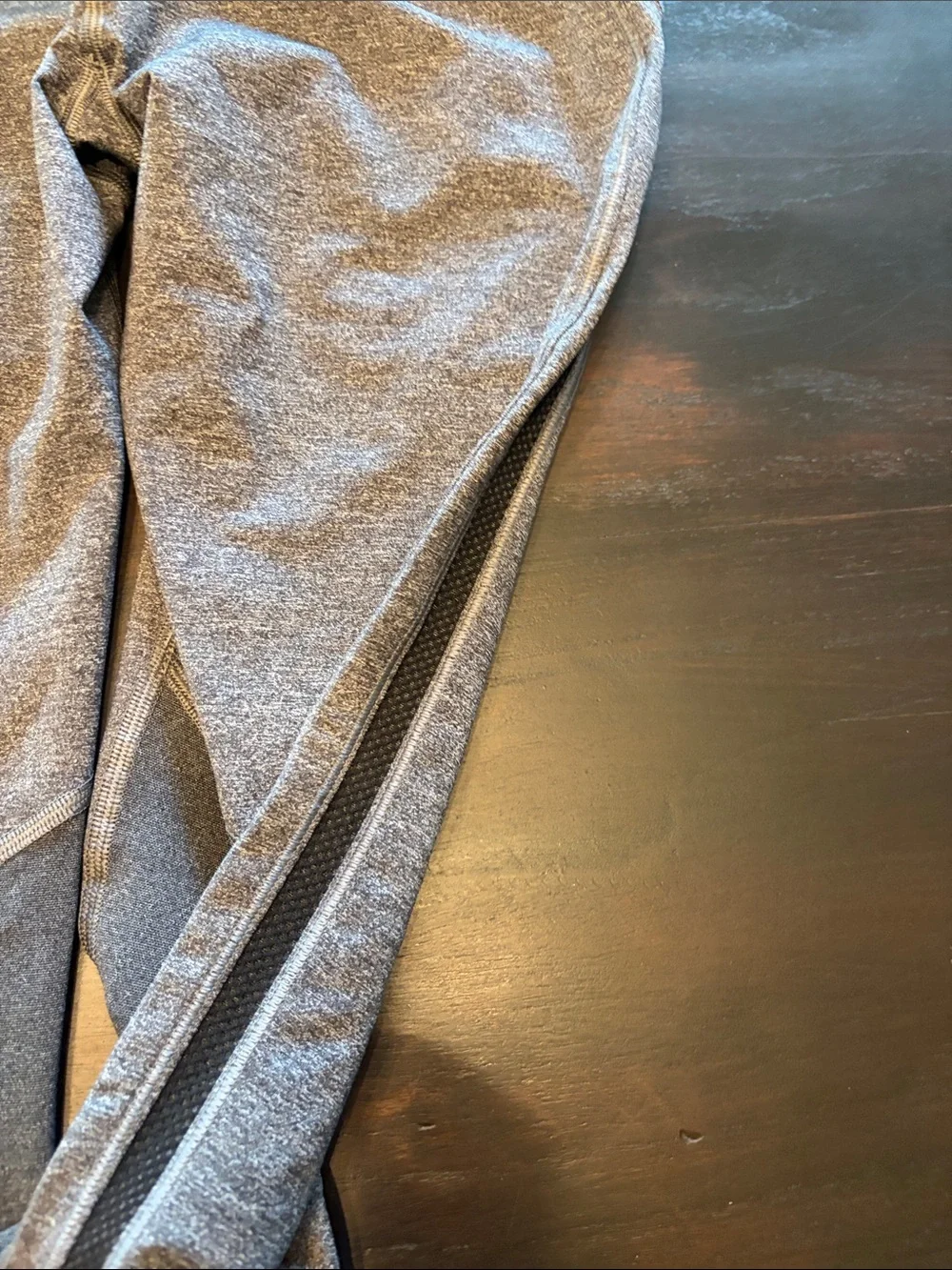 Lululemon Set of 3 High-Waist Athletic Cropped Leggings Size 6 black, pink, gray